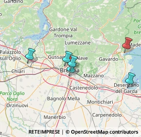 Mappa Via Luigi Apollonio, 25128 Brescia BS, Italia (33.7475)