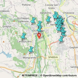 Mappa Via San Clemente, 13897 Occhieppo Inferiore BI, Italia (2.201)
