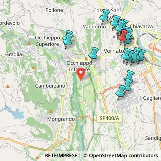 Mappa Via San Clemente, 13897 Occhieppo Inferiore BI, Italia (2.6785)