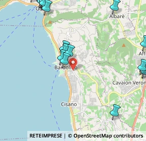 Mappa 37011 Bardolino VR, Italia (2.9455)