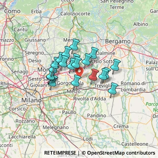 Mappa Centro Commerciale LA CORTE, 20060 Bellinzago Lombardo MI, Italia (9.6085)