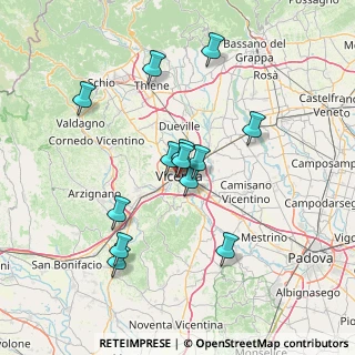 Mappa Contrà Giampietro de' Proti, 36100 Vicenza VI, Italia (12.88231)