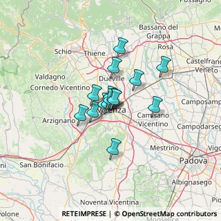 Mappa Contrà Pescherie Vecchie, 36100 Vicenza VI, Italia (7.662)