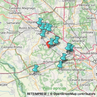 Mappa Viale Lombardia, 20015 Parabiago MI, Italia (5.95)