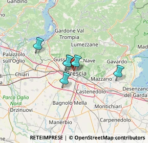 Mappa Via Bernardino Faino, 25126 Brescia BS, Italia (35.80091)