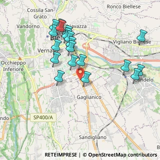 Mappa Strada statale, 13894 Gaglianico BI, Italia (2.02158)