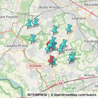 Mappa Via Lazzaretto, 20020 Arconate MI, Italia (2.73733)