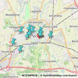 Mappa Stradella S. Nicola, 36100 Vicenza VI, Italia (1.34545)