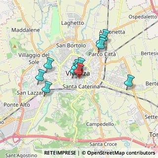 Mappa Stradella S. Nicola, 36100 Vicenza VI, Italia (1.44364)