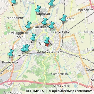 Mappa Stradella S. Nicola, 36100 Vicenza VI, Italia (2.4425)