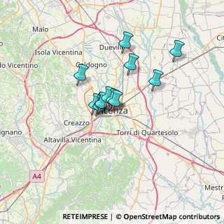 Mappa Stradella S. Nicola, 36100 Vicenza VI, Italia (4.35583)