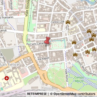 Mappa Piazzale Giuseppe Giusti, 8, 36100 Vicenza, Vicenza (Veneto)