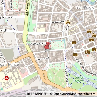 Mappa Corso SS. Felice e Fortunato, 57, 36100 Vicenza, Vicenza (Veneto)