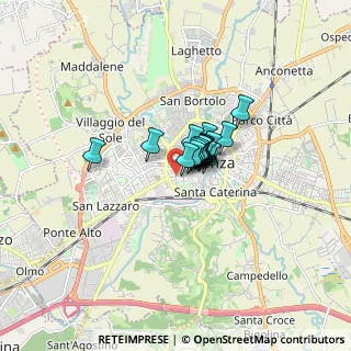 Mappa Piazzale Giusti, 36100 Vicenza VI, Italia (0.72)