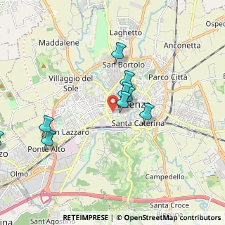 Mappa Piazzale Giusti, 36100 Vicenza VI, Italia (2.32636)
