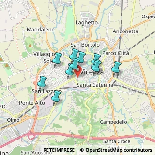 Mappa Piazzale Giuseppe Giusti, 36100 Vicenza VI, Italia (1.16)