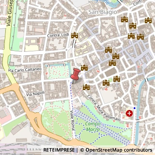 Mappa Piazzale Alcide De Gasperi, 6, 36100 Vicenza, Vicenza (Veneto)