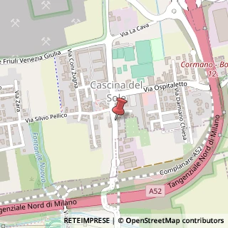 Mappa Via per Novate,  5, 20021 Bollate, Milano (Lombardia)