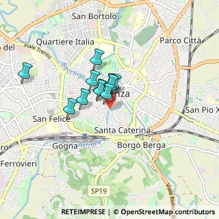 Mappa Ponte San Paolo, 36100 Vicenza VI, Italia (0.55455)