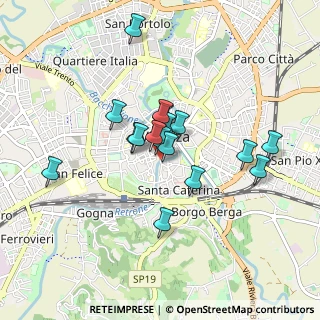 Mappa Ponte San Paolo, 36100 Vicenza VI, Italia (0.66667)