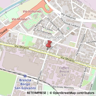 Mappa Via Luciano Manara, 1, 25126 Brescia, Brescia (Lombardia)