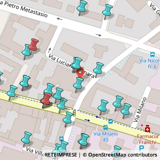 Mappa Via L. Manara, 25126 Brescia BS, Italia (0.08621)