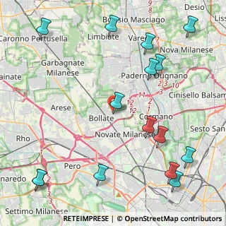 Mappa Via T. Grossi, 20021 Bollate MI, Italia (5.69467)