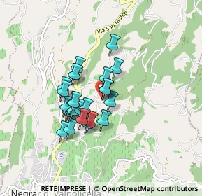 Mappa Via Dosso, 37024 Negrar di Valpolicella VR, Italia (0.61154)