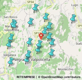 Mappa Via Dosso, 37024 Negrar di Valpolicella VR, Italia (2.05421)