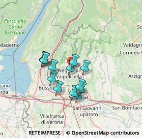 Mappa Via Dosso, 37024 Negrar di Valpolicella VR, Italia (10.40538)