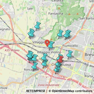 Mappa Via Val del Caffaro, 25132 Brescia BS, Italia (1.9115)