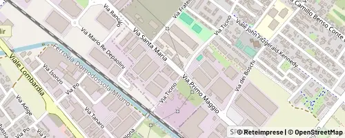 Mappa Nerviano