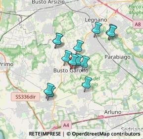 Mappa Via Libertà, 20038 Busto Garolfo MI, Italia (2.72154)