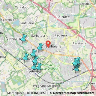 Mappa Via Pace, 20020 Lainate MI, Italia (2.43455)