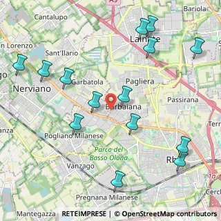 Mappa Via Pace, 20020 Lainate MI, Italia (2.50929)