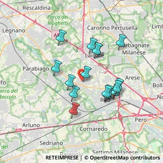 Mappa Via Pace, 20020 Lainate MI, Italia (3.17125)