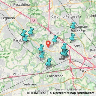 Mappa Via Pace, 20020 Lainate MI, Italia (3.40857)