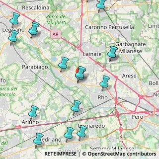 Mappa Via Pace, 20020 Lainate MI, Italia (6.016)