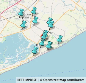 Mappa Via Evangelista Torricelli, 30016 Jesolo VE, Italia (5.39077)