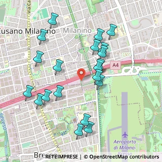 Mappa Via Carolina Romani, 20091 Cinisello Balsamo MI, Italia (0.5165)