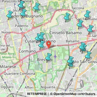 Mappa Via Carolina Romani, 20091 Cinisello Balsamo MI, Italia (2.88)