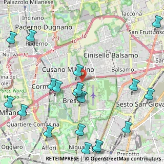 Mappa Via Carolina Romani, 20091 Cinisello Balsamo MI, Italia (2.93158)