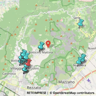 Mappa Via Sampì, 25082 Botticino BS, Italia (2.6915)