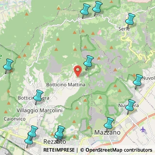 Mappa Via Sampì, 25082 Botticino BS, Italia (3.44308)