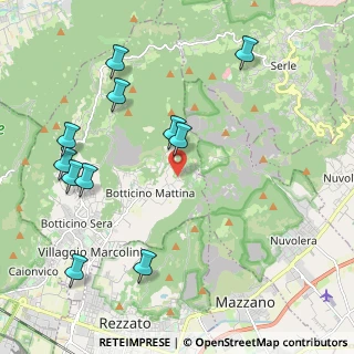 Mappa Via Sampì, 25082 Botticino BS, Italia (2.39727)