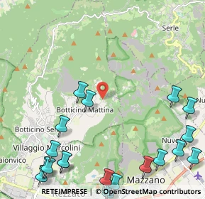 Mappa Via Sampì, 25082 Botticino BS, Italia (3.2055)