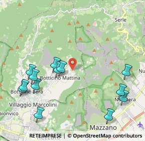 Mappa Via Sampì, 25082 Botticino BS, Italia (2.45308)