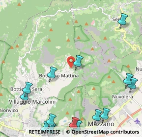 Mappa Via Sampì, 25082 Botticino BS, Italia (3.11571)