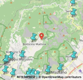 Mappa Via Sampì, 25082 Botticino BS, Italia (3.71211)