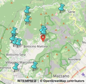 Mappa Via Sampì, 25082 Botticino BS, Italia (2.39727)
